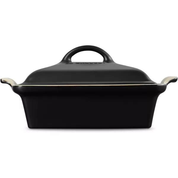 imageLe Creuset Stoneware Heritage Covered Square Casserole 9Inch ArtichautLicorice