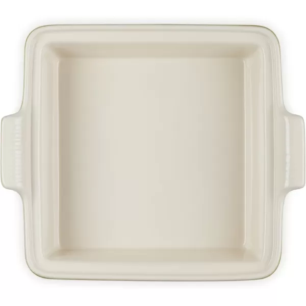 imageLe Creuset Stoneware Heritage Covered Square Casserole 9Inch ArtichautOlive