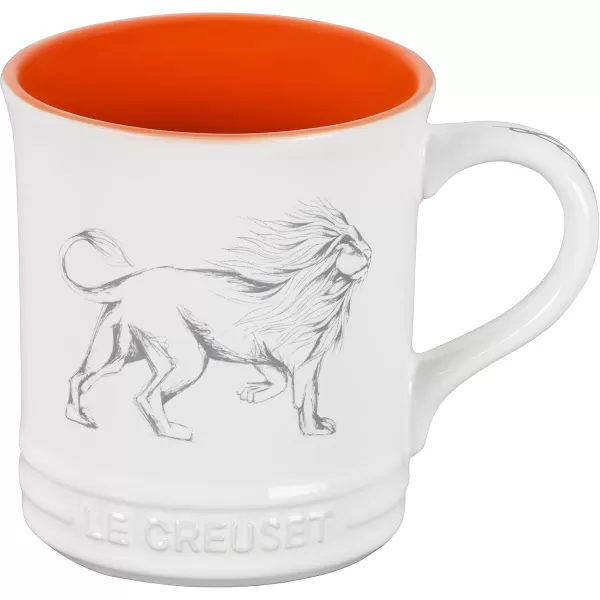 imageLe Creuset Stoneware Zodiac Coffee Mug 14 oz PiscesLeo