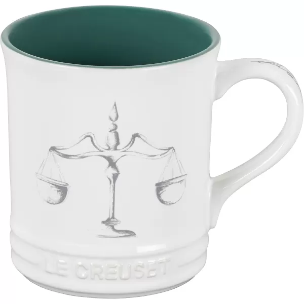 imageLe Creuset Stoneware Zodiac Coffee Mug 14 oz PiscesLibra