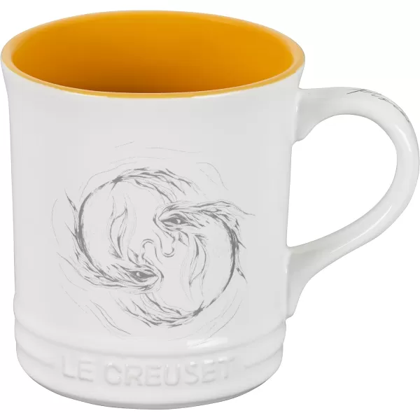 imageLe Creuset Stoneware Zodiac Coffee Mug 14 oz PiscesPisces