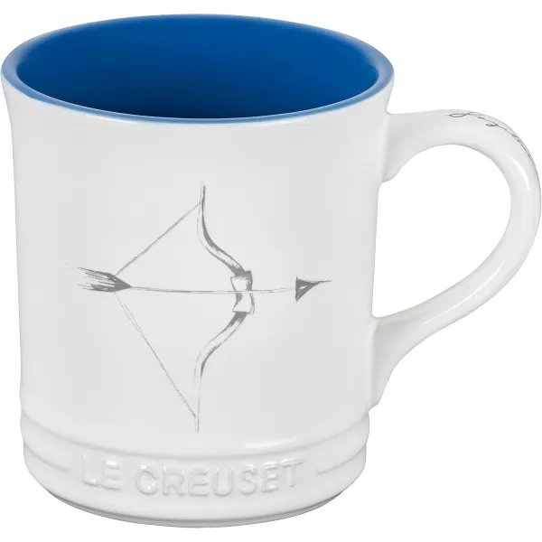 imageLe Creuset Stoneware Zodiac Coffee Mug 14 oz PiscesSagittarius