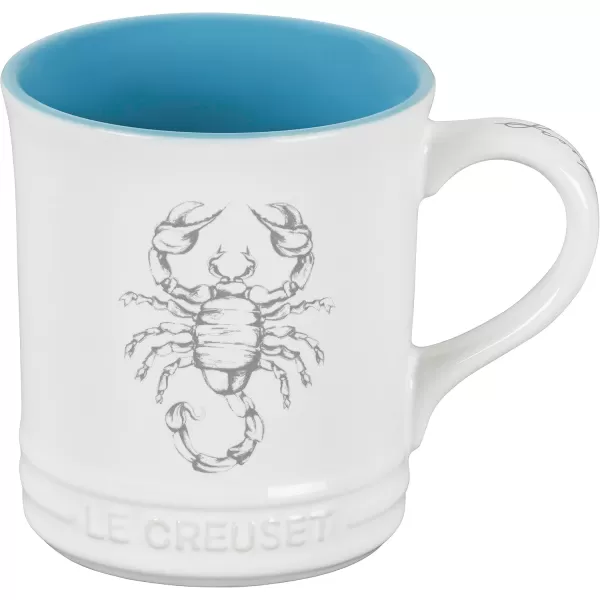 imageLe Creuset Stoneware Zodiac Coffee Mug 14 oz PiscesScorpio