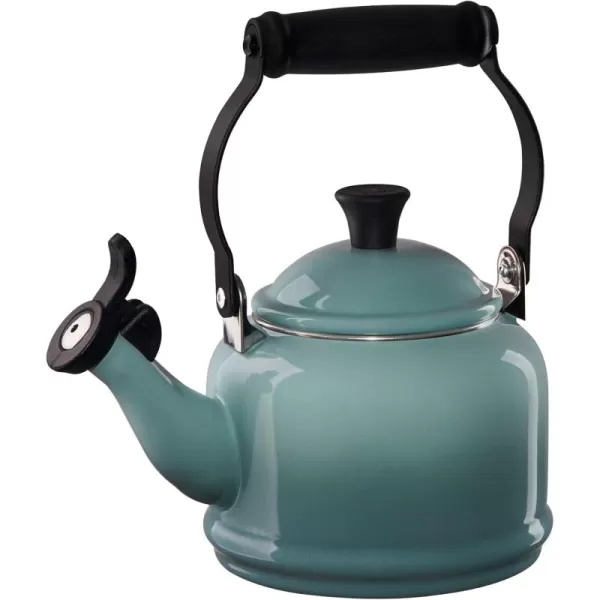 imageLe Creuset Enamel On Steel Demi Tea Kettle 125 qt CaribbeanSea Salt