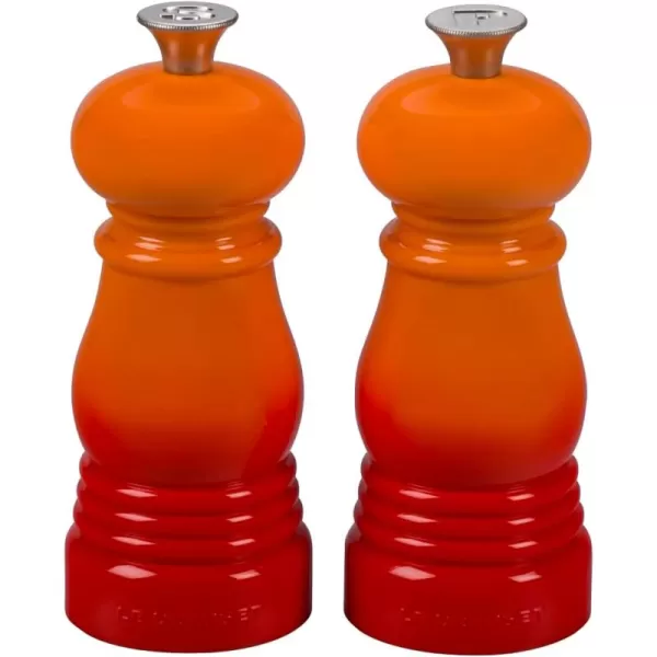 imageLe Creuset Salt and Pepper Mill Set 8Inch CeriseFlame