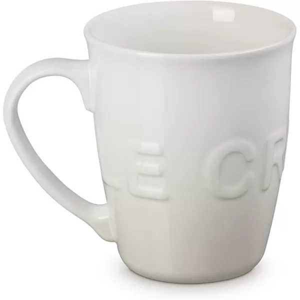 imageLe Creuset Stoneware 20 oz ExtraLarge Logo Coffee Mug CeriseMeringue