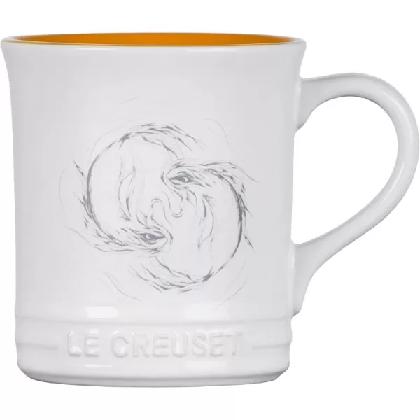 imageLe Creuset Stoneware Zodiac Coffee Mug 14 oz PiscesPisces