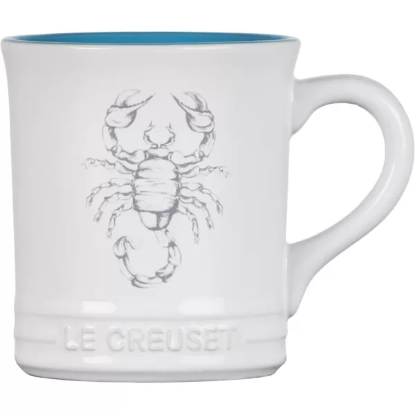 imageLe Creuset Stoneware Zodiac Coffee Mug 14 oz PiscesScorpio