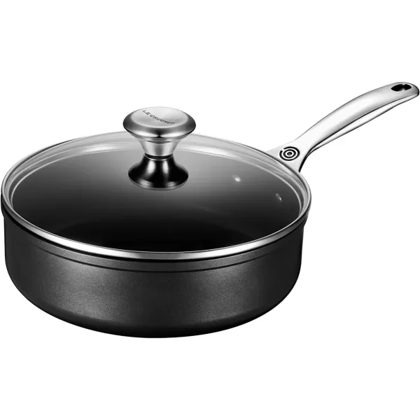 imageLe Creuset Toughened Nonstick PRO Saute Pan With Glass Lid 35 qt