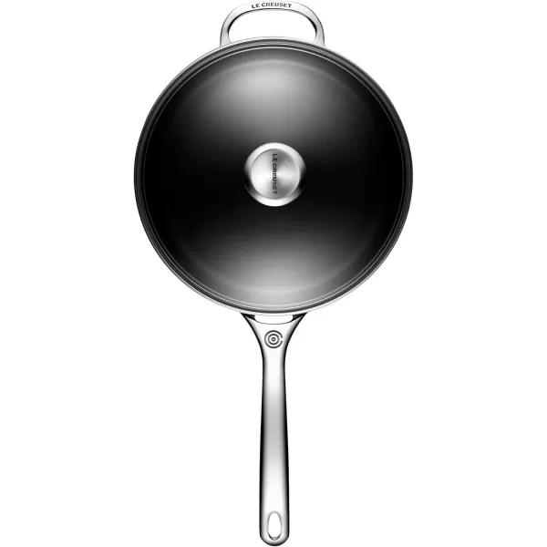 imageLe Creuset Toughened Nonstick PRO Saute Pan With Glass Lid 425 qt
