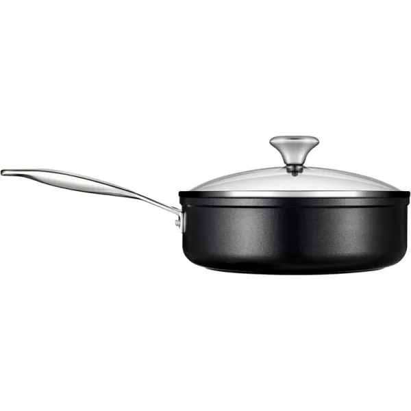 imageLe Creuset Toughened Nonstick PRO Saute Pan With Glass Lid 35 qt