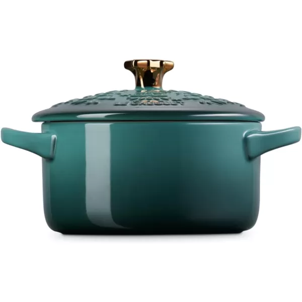 imageLe Creuset Nol Collection Stoneware Mini Cocotte with Star Knob 24 oz ArtichautArtichaut