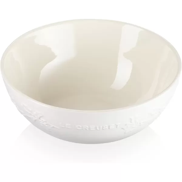 imageLe Creuset Stoneware Holly Collection Multi Bowl 35 qt ArtichautWhite