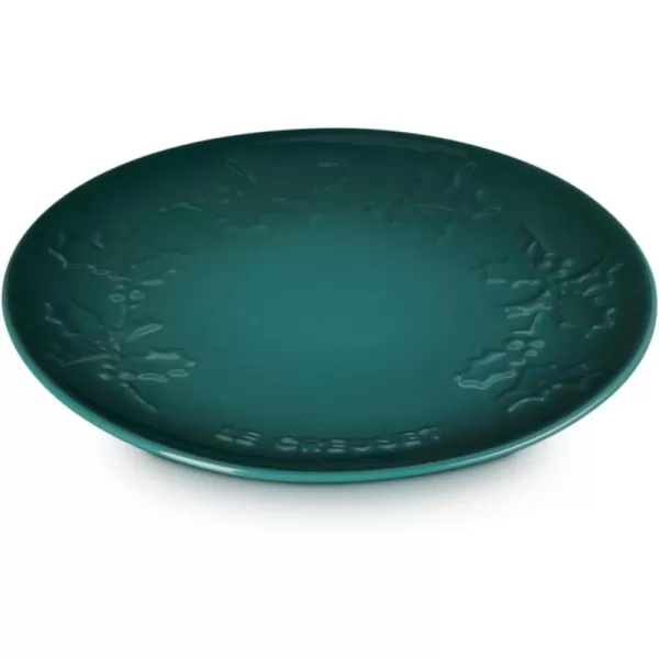 imageLe Creuset Stoneware Holly Collection Dessert Plate 7quot WhiteArtichaut