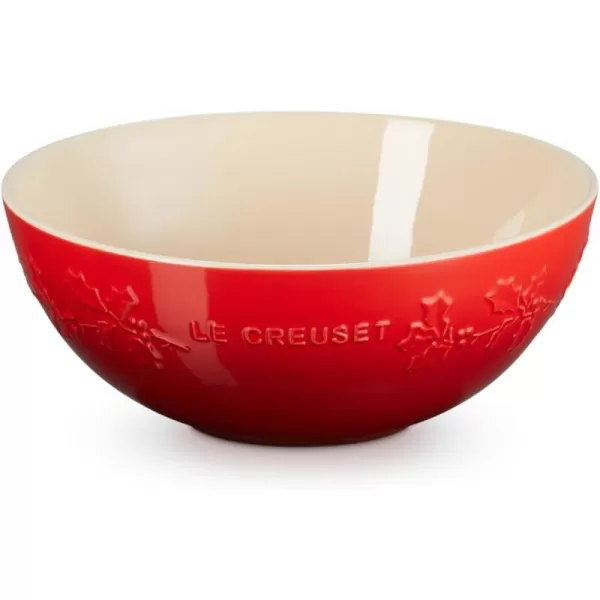 imageLe Creuset Stoneware Holly Collection Multi Bowl 35 qt ArtichautCerise