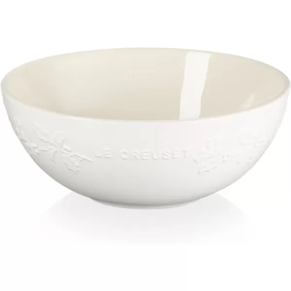 imageLe Creuset Stoneware Holly Collection Multi Bowl 35 qt ArtichautWhite