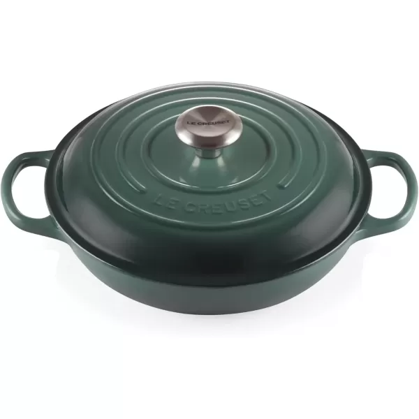 imageLe Creuset Enameled Cast Iron Signature Braiser 5 qt Sea SaltArtichaut