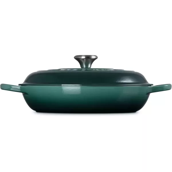 imageLe Creuset Enameled Cast Iron Signature Braiser 5 qt Sea SaltArtichaut