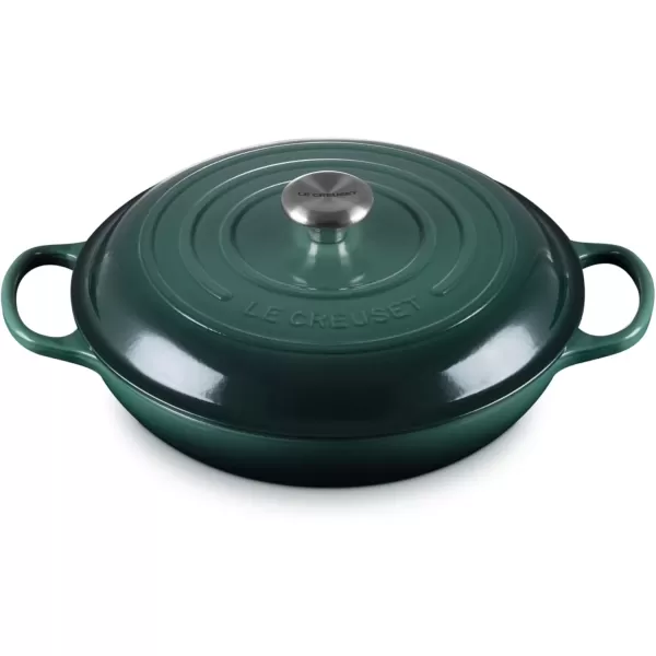 imageLe Creuset Enameled Cast Iron Signature Braiser 5 qt Sea SaltArtichaut