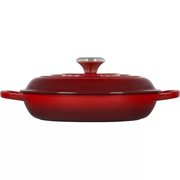 imageLe Creuset Enameled Cast Iron Signature Braiser 5 qt Sea SaltCerise