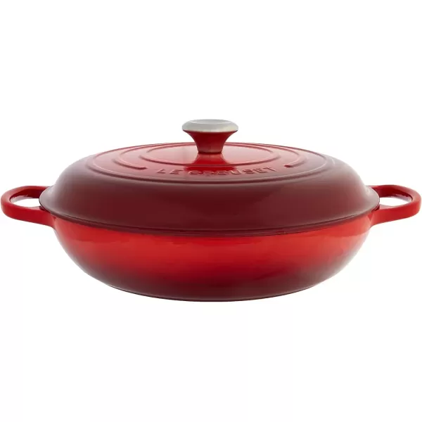 imageLe Creuset Enameled Cast Iron Signature Braiser 5 qt Sea SaltCerise