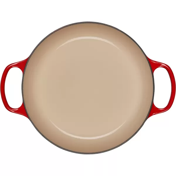 imageLe Creuset Enameled Cast Iron Signature Braiser 5 qt Sea SaltCerise