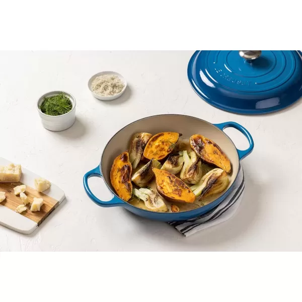 imageLe Creuset Enameled Cast Iron Signature Braiser 5 qt Sea SaltMarseille