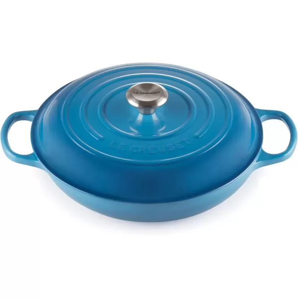 imageLe Creuset Enameled Cast Iron Signature Braiser 5 qt Sea SaltMarseille