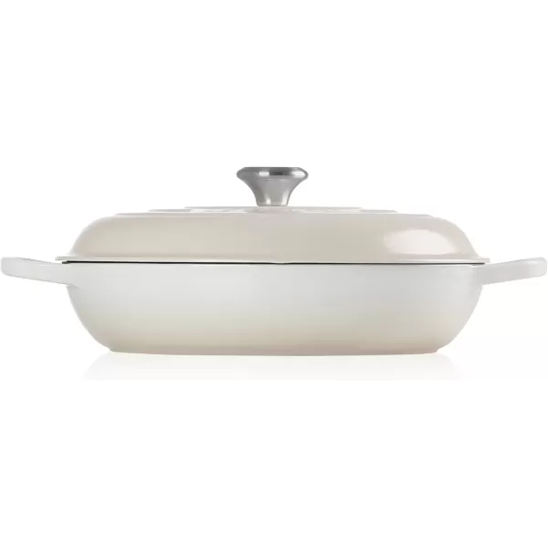 imageLe Creuset Enameled Cast Iron Signature Braiser 5 qt Sea SaltMeringue
