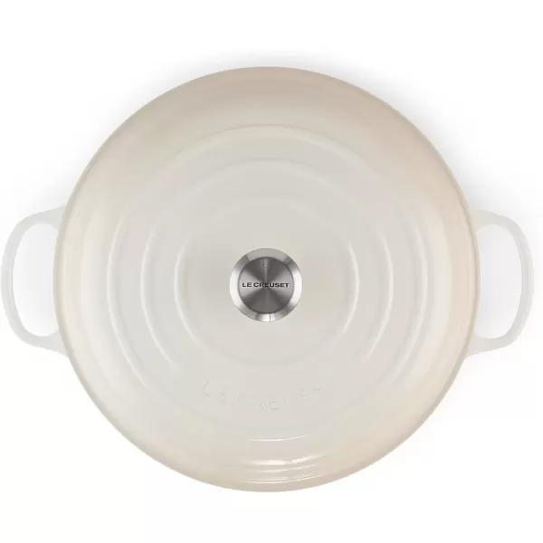 imageLe Creuset Enameled Cast Iron Signature Braiser 5 qt Sea SaltMeringue