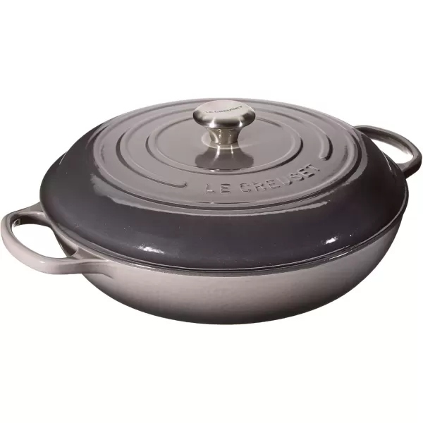 imageLe Creuset Enameled Cast Iron Signature Braiser 5 qt Sea SaltOyster