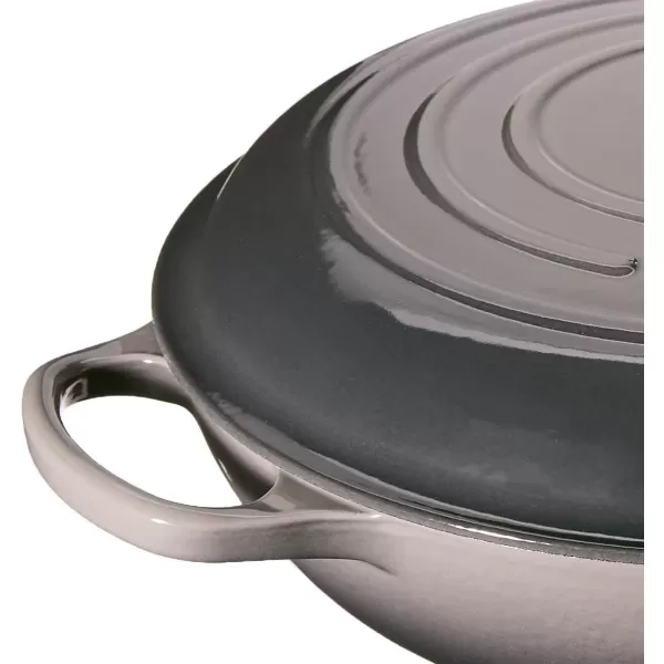 imageLe Creuset Enameled Cast Iron Signature Braiser 5 qt Sea SaltOyster