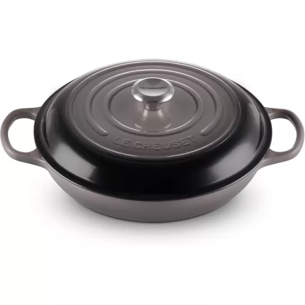 imageLe Creuset Enameled Cast Iron Signature Braiser 5 qt Sea SaltOyster