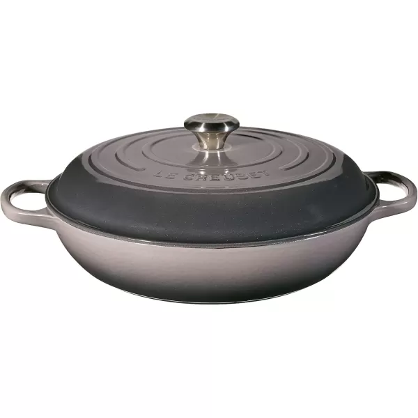 imageLe Creuset Enameled Cast Iron Signature Braiser 5 qt Sea SaltOyster