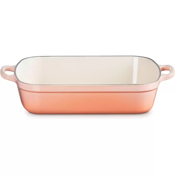 imageLe Creuset Enameled Cast Iron Signature Rectangular Roaster 525 qt 117quot x 168quot  OysterPeche