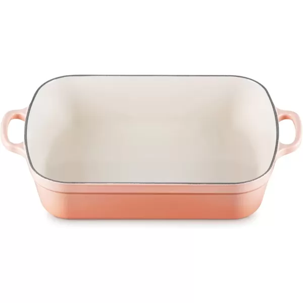 imageLe Creuset Enameled Cast Iron Signature Rectangular Roaster 525 qt 117quot x 168quot  OysterPeche