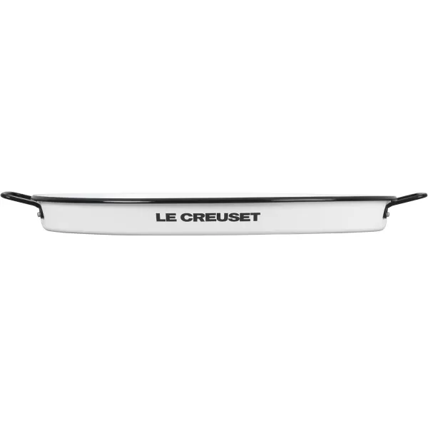 imageLe Creuset Enamel on Steel Serving Tray 20quot White