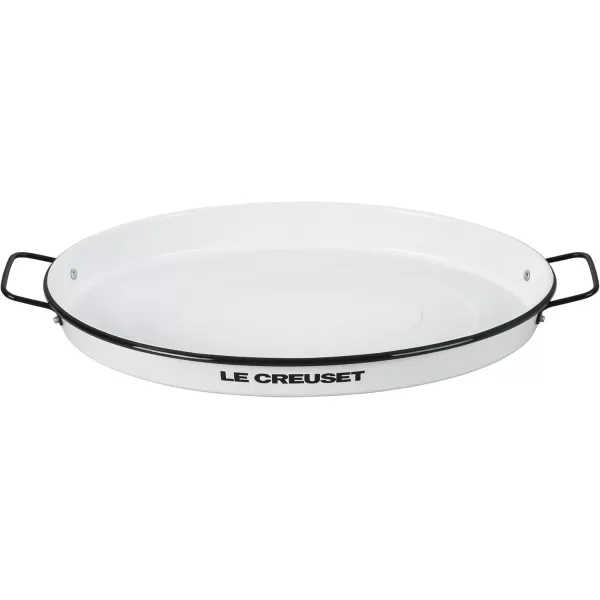 imageLe Creuset Enamel on Steel Serving Tray 20quot White