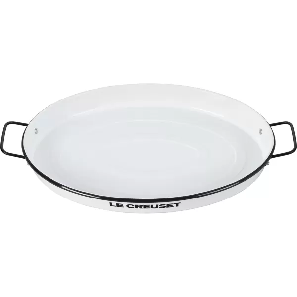 imageLe Creuset Enamel on Steel Serving Tray 20quot White