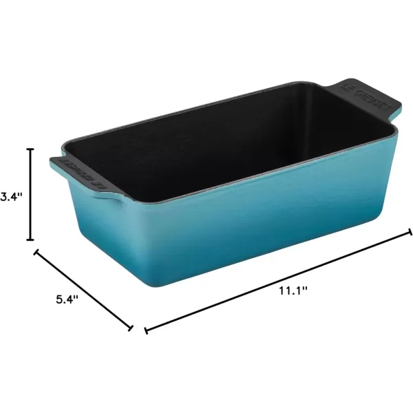 imageLe Creuset Enameled Cast Iron Signature Loaf Pan 2qt CeriseCaribbean