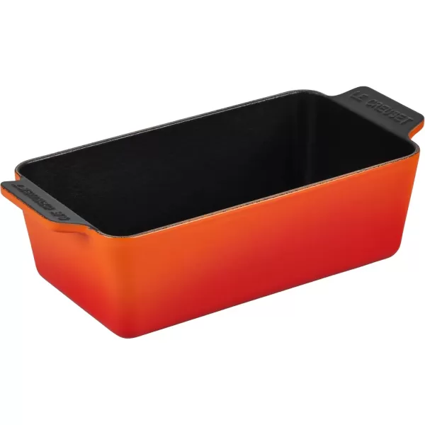 imageLe Creuset Enameled Cast Iron Signature Loaf Pan 2qt CeriseFlame