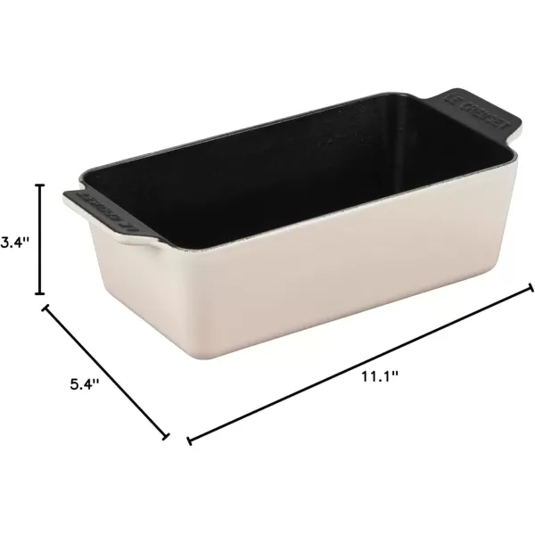 imageLe Creuset Enameled Cast Iron Signature Loaf Pan 2qt CeriseMeringue