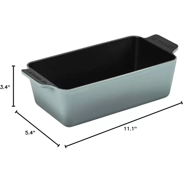 imageLe Creuset Enameled Cast Iron Signature Loaf Pan 2qt CeriseSea Salt