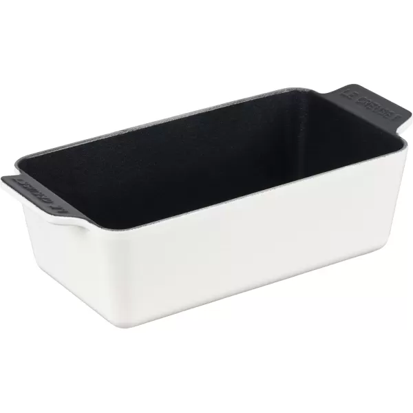 imageLe Creuset Enameled Cast Iron Signature Loaf Pan 2qt CeriseWhite