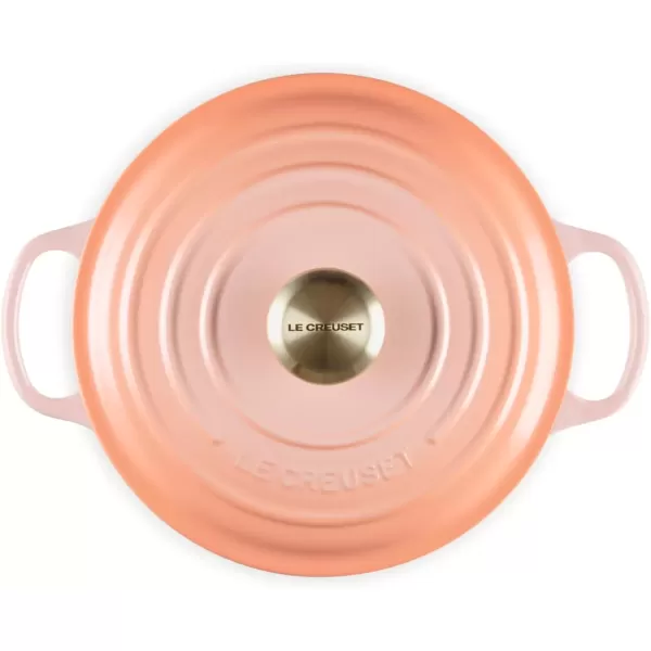 imageLe Creuset Enameled Cast Iron Signature Round Sauteuse 35qt Sea SaltPeche