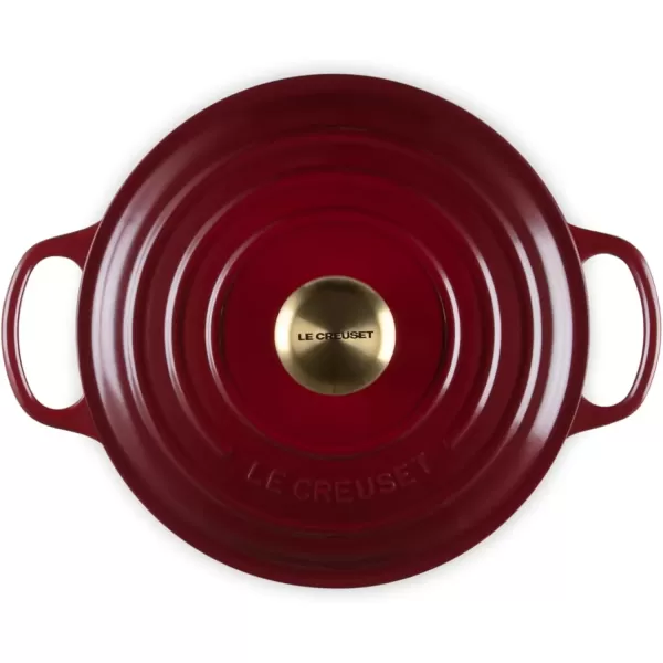 imageLe Creuset Enameled Cast Iron Signature Round Sauteuse 35qt Sea SaltRhone