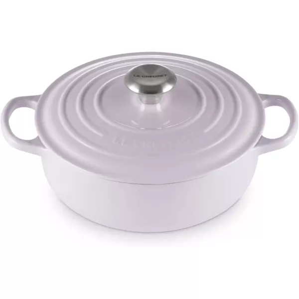 imageLe Creuset Enameled Cast Iron Signature Round Sauteuse 35qt Sea SaltShallot