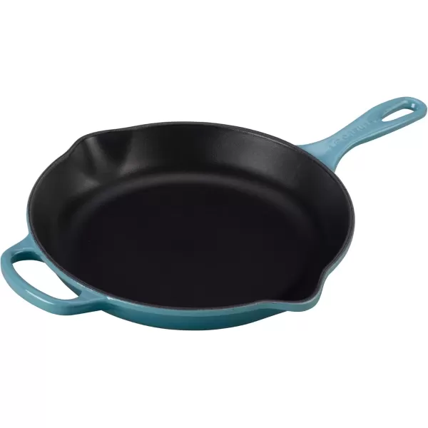 imageLe Creuset Signature Enameled CastIron Cookware Set 10Piece WhiteCaribbean