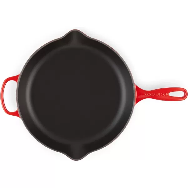 imageLe Creuset Signature Enameled CastIron Cookware Set 10Piece WhiteCerise