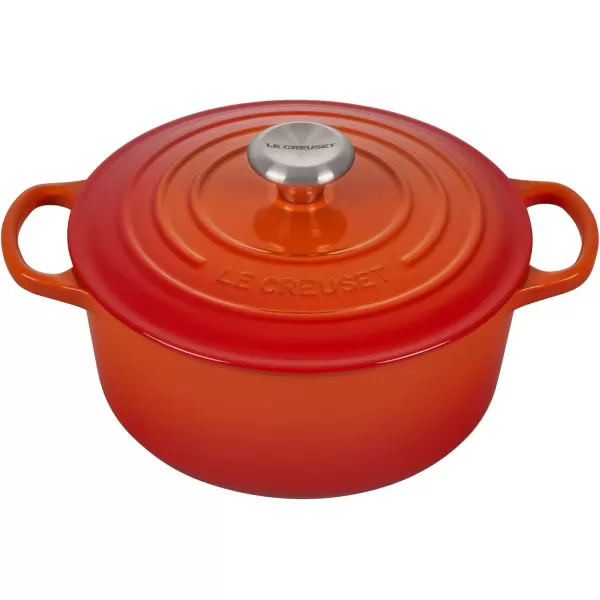 imageLe Creuset Signature Enameled CastIron Cookware Set 10Piece WhiteFlame